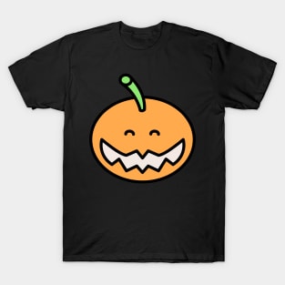 Pumpkin Big Face Costume Funny T-Shirt